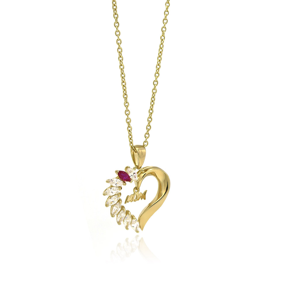 Mother's Day Heart Necklace